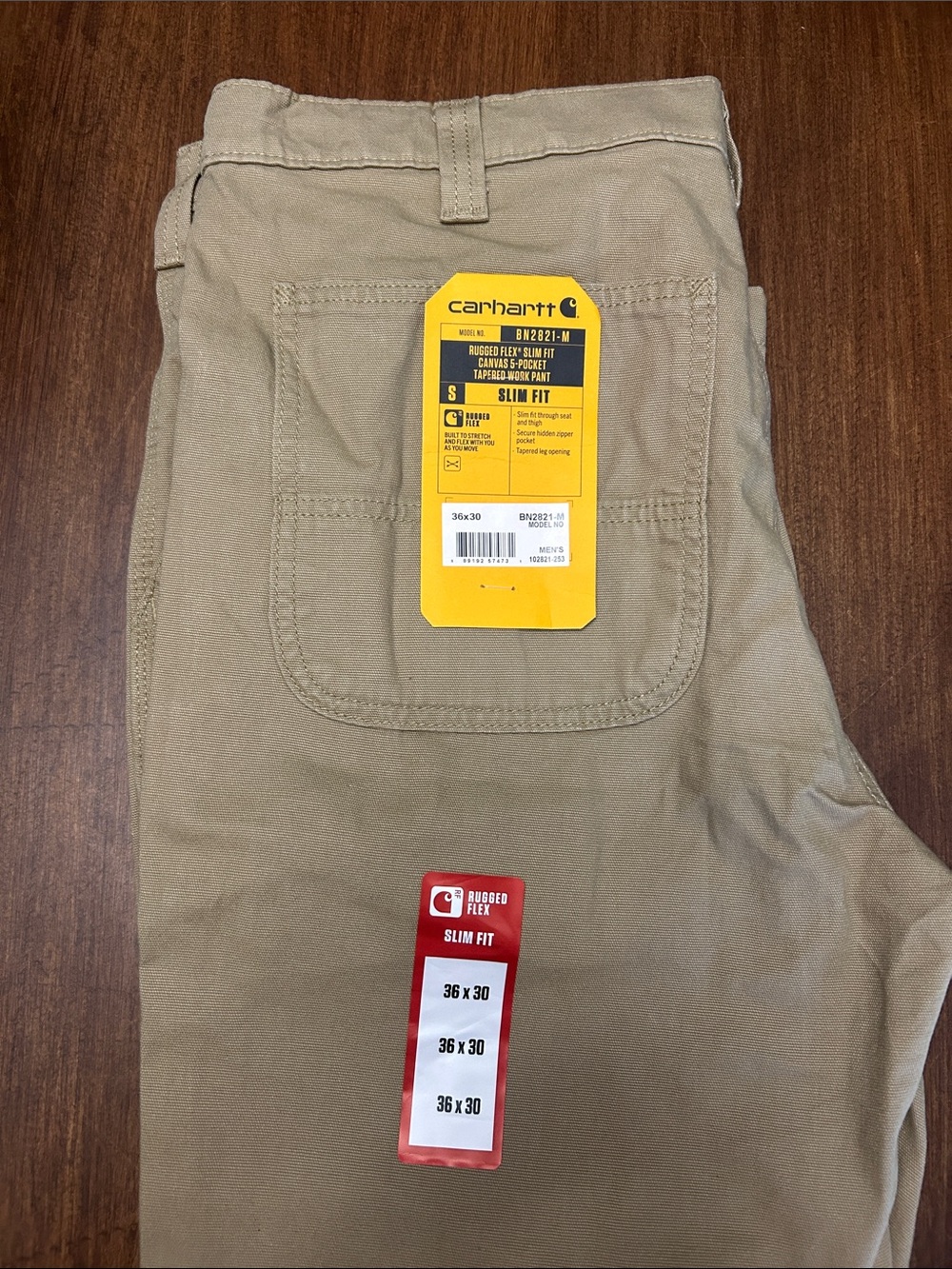 Carhartt 6 pair of Slim Fit pants